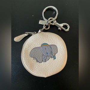 COACH X DISNEY Dumbo coin purse NWT